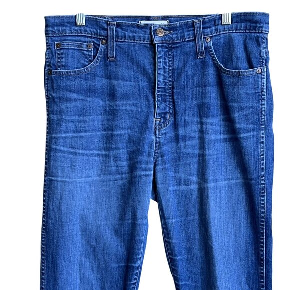 Madewell Womens 31 US 12 10" High Riser Skinny Skinny Jeans Stretch Preppy Retro - Picture 12 of 16
